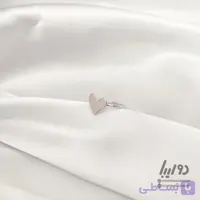 انگشتر زنانه قلبی مراقبتی | ظریف و احساسی