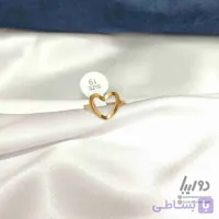 انگشتر قلبی توخالی | مینیمال و ظریف