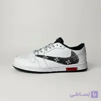 کتونی نایک Travis LV سفید مشکی