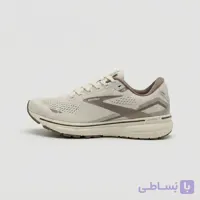 کتونی بروکس Ghost 15 سفید برنجی قهوه‌ای