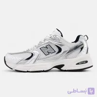 کتونی نیوبالانس 530 سفید سورمه‌ای