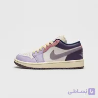 کتونی نایک Air Jordan 1 Low بنفش صورتی