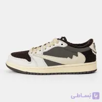 کتونی نایک Travis Labubu قهوه‌ای