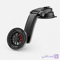 هولدر موبایل خودرو پایه مکشی مدل RT-502 طرح رینگ