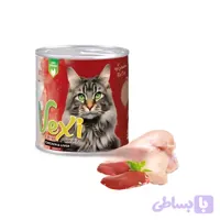 کنسرو گربه پته مرغ و جگر وکسی