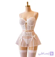 لباس خواب ۴ تیکه کد 039