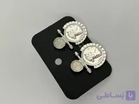 گوشواره طرح سکه زنانه
