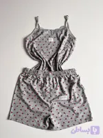 تاپ و‌ شورتک زنانه نخ ترک