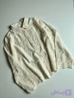 شومیز قلاب بافی مدل ترمه