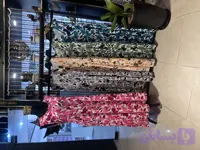 پیراهن ساحلی گل درشت