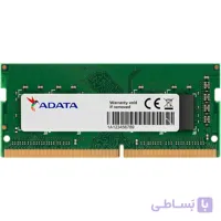 رم لپ تاپ ای دیتا تک کاناله مدل ADATA SODIMM DDR4 8G 3200MH