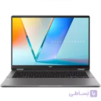 لپ تاپ ایسوس 14 اینچ مدل ASUS Vivobook 14 Flip TP3407SA Core Ultra 7-256V / 16GB / 1TB / INTEL