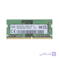 رم لپ تاپ هاینیکس تک کاناله مدل HYNIX SODIMM DDR4 8G 3200MH