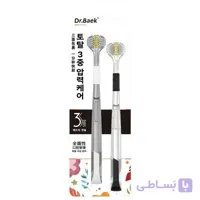 مسواک سه بعدی سه لبه برند dr baek پک 2 عددی