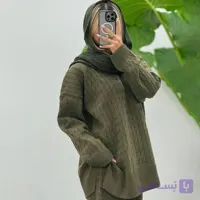 ست بافت بلوز و شلوار زنانه Gloria_Green مدل 3723