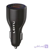 شارژر فندکی LC-C4 لیتو همراه کابل Micro-USB