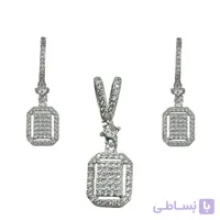 نیم ست زنانه مدل جواهری کد M4389