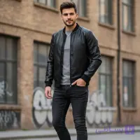 کت چرم بهاره مردانه مدل Artim