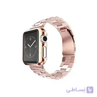 بند فلزی اپل واچ مناسب برای Apple Watch 3 BEAD Band 42 , 44 , 45 mm