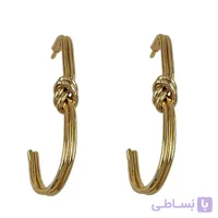گوشواره زنانه ژوپینگ مدل گره ای کد E6497