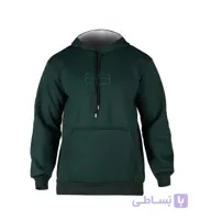 هودی مردانه نرمال طرح دار اسپان سبز یشمی Balenciaga مدل 49312