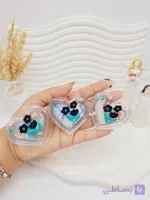 هایلایتر دو رنگ طرح قلب و گل برند BILLION BEAUTY کد 10078