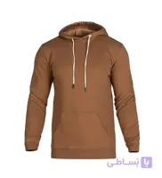 هودی مردانه دورس سه‌نخ ساده مدل 48594