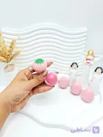 بالم لب طرح توت فرنگی صورتی خوشبو برند رومانتیک کد 8001
