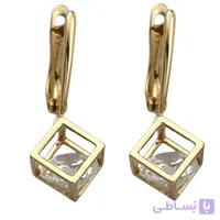 گوشواره زنانه ژوپینگ مدل مکعب کد E5997