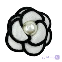 گل سینه زنانه مدل گل پارچه ای کد G4206