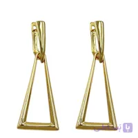 گوشواره زنانه ژوپینگ مدل مثلث کد E6558