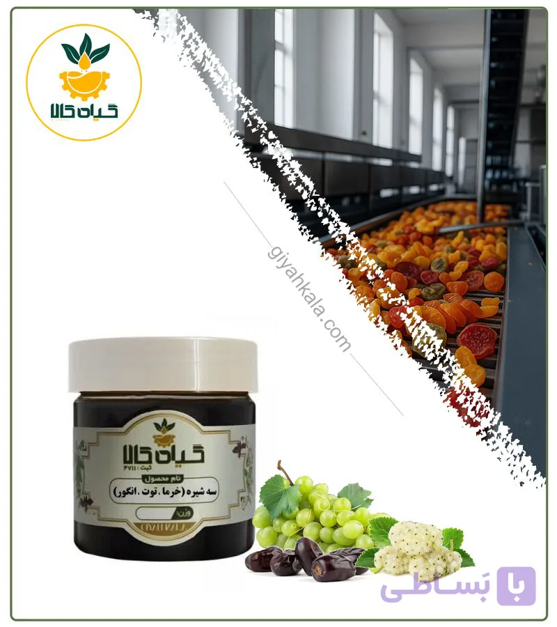 سه شیره (خرما- توت- انگور)