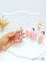 بالم لب طرح پوکه لب صورتی برند رومانتیک تل کد 8246