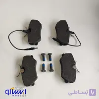 لنت ترمز جلو پژو 405 (دست چهار عددی) برند تکستار شرکتی ایساکو اصل 1620100754