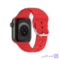 بند سیلیکونی اپل واچ 7 و 8 سایز 45 برند جیتک Rubber Silicone Watch Band 8 / 7 / se /ultra