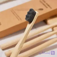 مسواک فوق نرم اولترا سافت با بدنه بامبو و محفظه ultra soft