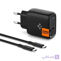 شارژر دیواری 45 وات اسپیگن مدل PowerArc ArcStation™ Pro به همراه کابل USB‑C