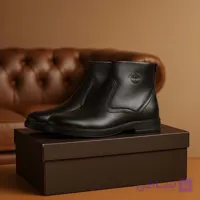 نیم بوت مردانه مشکی مدل Rad