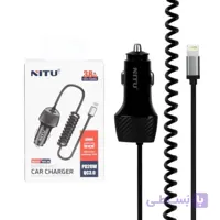 شارژر فندکی 38 وات نیتو مدل NITU NDC26 CAR CHARGER