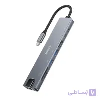 هاب یسیدو YESIDO HB27 با 8 درگاه و 100 وات PD