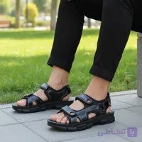 صندل مردانه Sina_Black مدل 3902