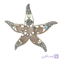 گل سینه زنانه مدل ستاره کد G4065