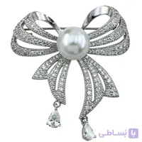 گل سینه زنانه ژوپینگ مدل پاپیون کد G4180