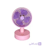 مینی پنکه رومیزی شارژی zb098 مدل 47443
