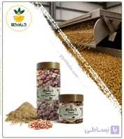 مغز بادام زمینی دو آتیشه (تنوری) فله