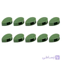 هولدر نگهدارنده گیاه طرح برگ بسته 10 عددی