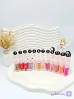 لاک تکی خوش رنگ گلی طرح استوانه ای N532