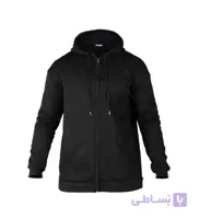 ست سویشرت و شلوار مردانه نرمال ساده اسپان مشکی Nike مدل 42336 - تاپ زیرو