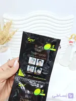 شامپو رنگ مو مشکی گیاهی کد 0900