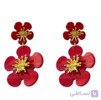 گوشواره زنانه مدل گل کد E6103